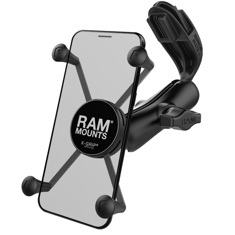 RAM® X-Grip™大型手机支架，配备RAM® Deliver-Mate ™，适用于Sprinter Van