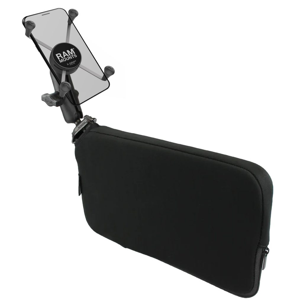 RAM® X-Grip®大型手机底座，配备RAM® Tough-Wedge™底座- B尺寸