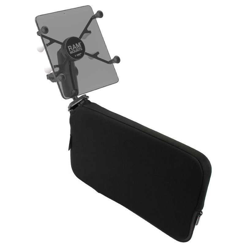 RAM® X-Grip®底座，搭配RAM® Tough-Wedge™，适用于7英寸-8英寸平板电脑
