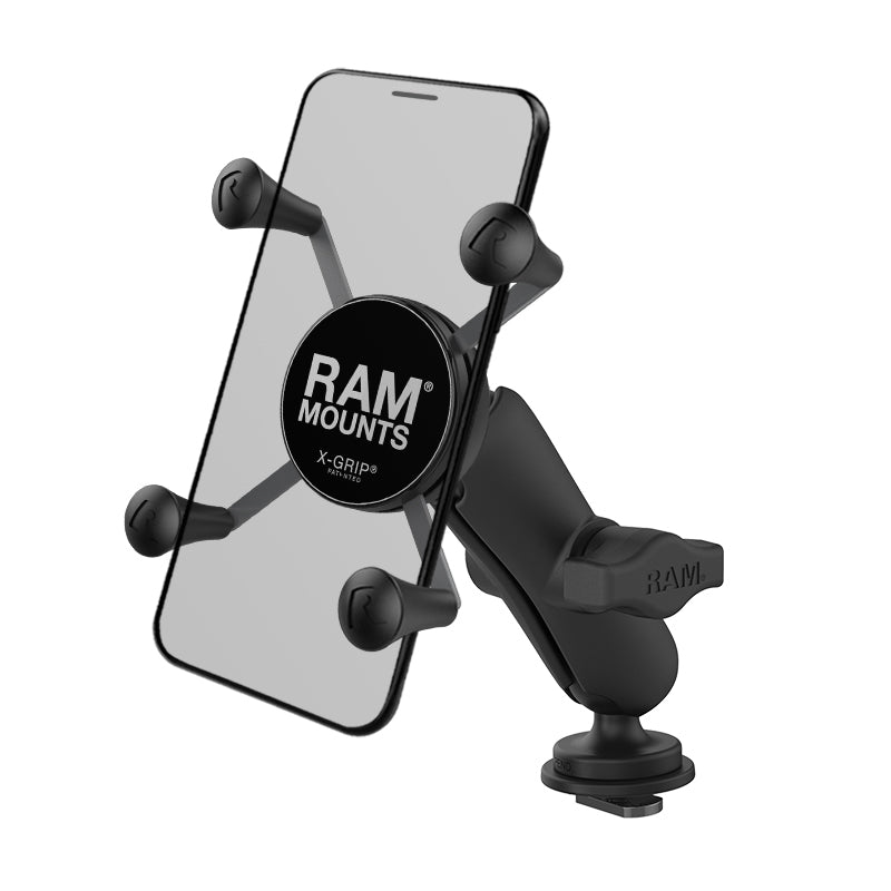 带有RAM® Track Ball™底座的RAM® X-Grip®手机支架-中等