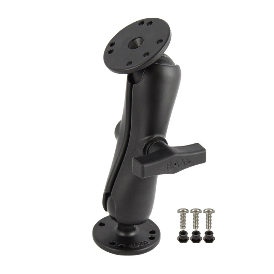 RAM®双球座，配备Garmin Fishfinder #6-32硬件