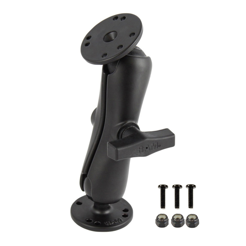 RAM®双球座，配备Garmin Fishfinder #8-32硬件