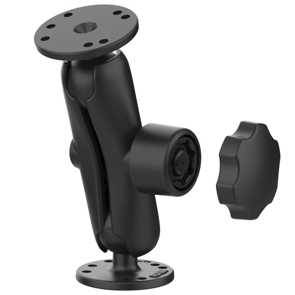 RAM®双球座，带Pin-Lock™安全旋钮- C尺寸中号