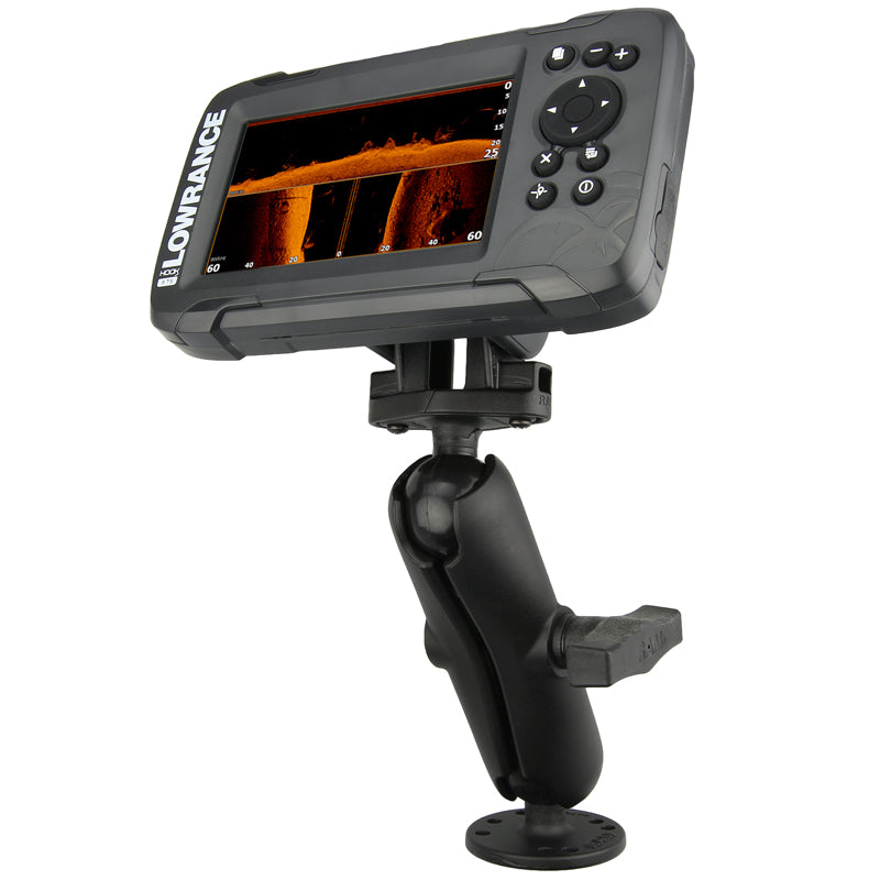 适用于Lowrance Eagle 4和5、Hook²和Reveal 5的RAM®双球座