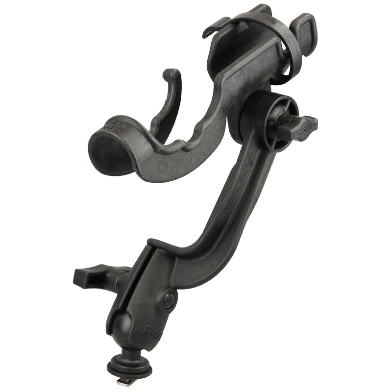 带有Revolution RAM® Track Ball™支架的RAM ROD®钓鱼竿支架