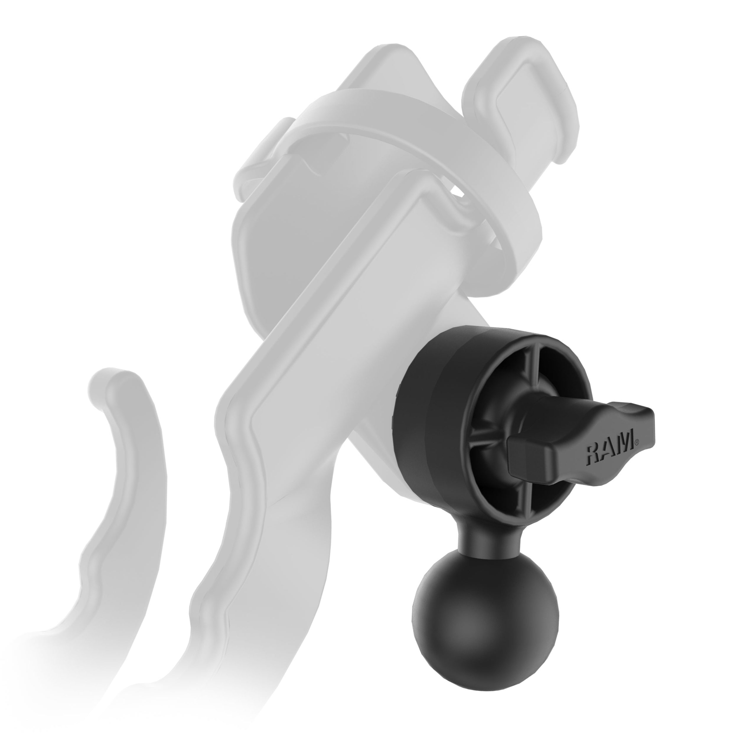 带有公RAM ROD®棘轮的RAM®球适配器