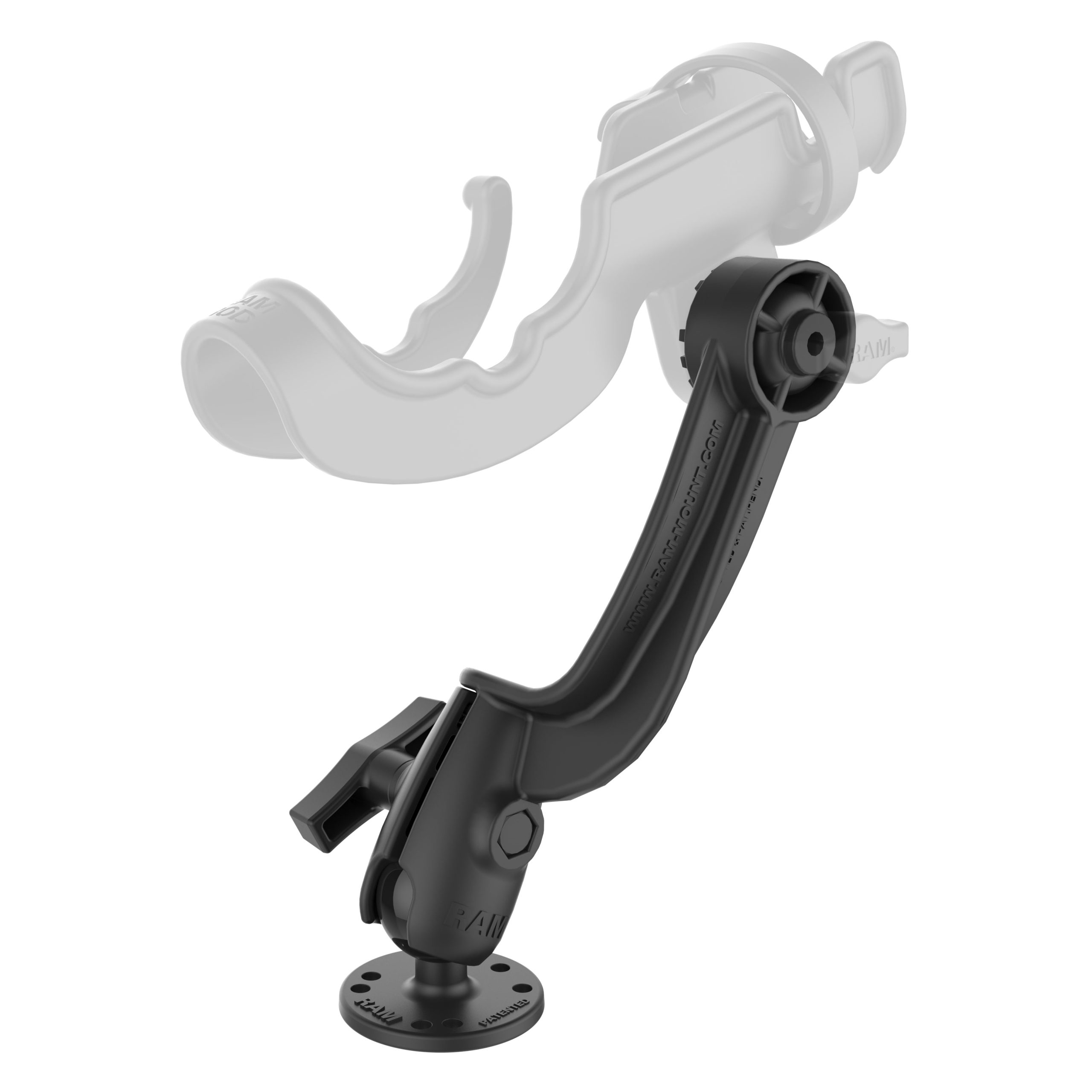 RAM ROD®旋转棘轮臂，带平面球座