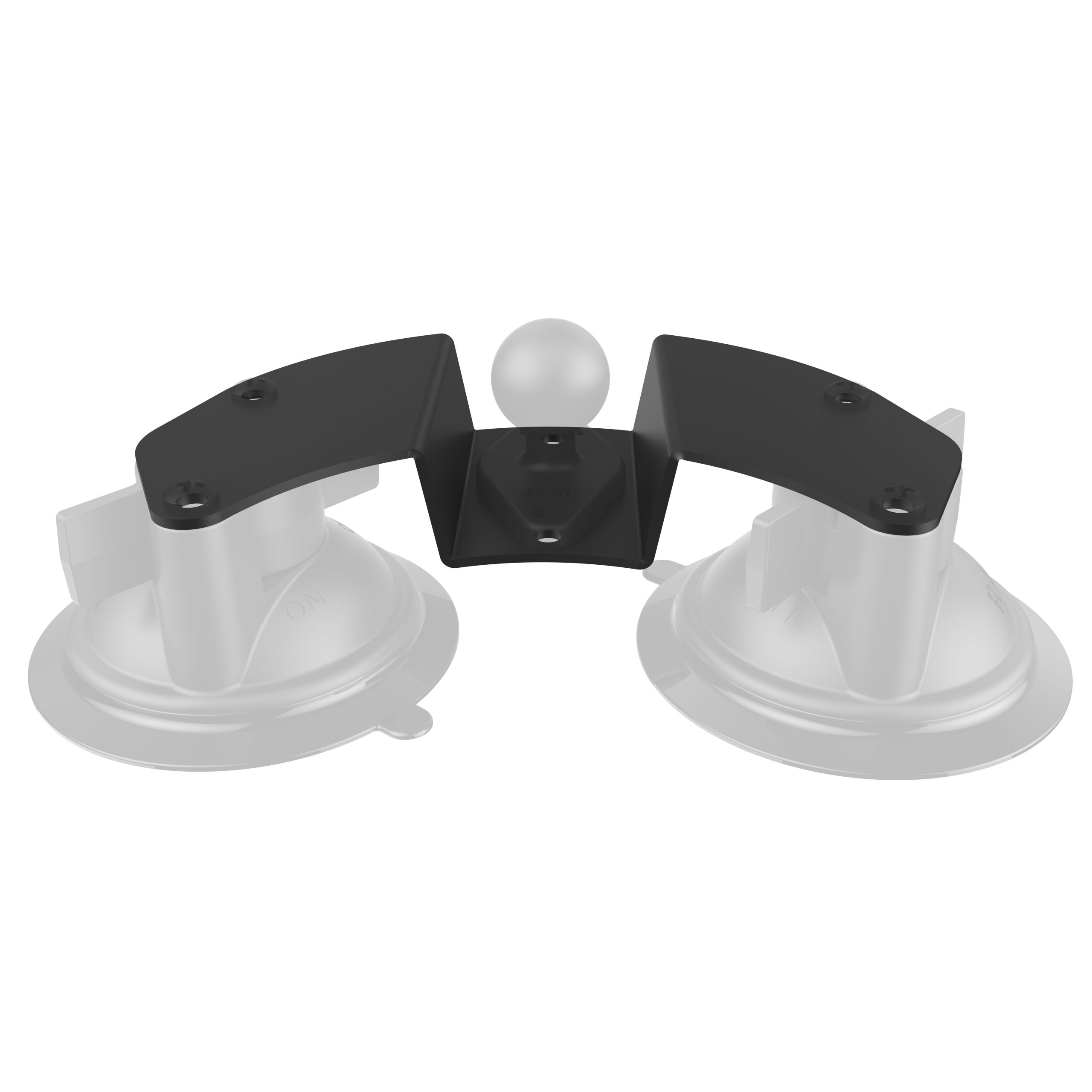 RAM® Twist-Lock™双吸盘底座的RAM®适配板