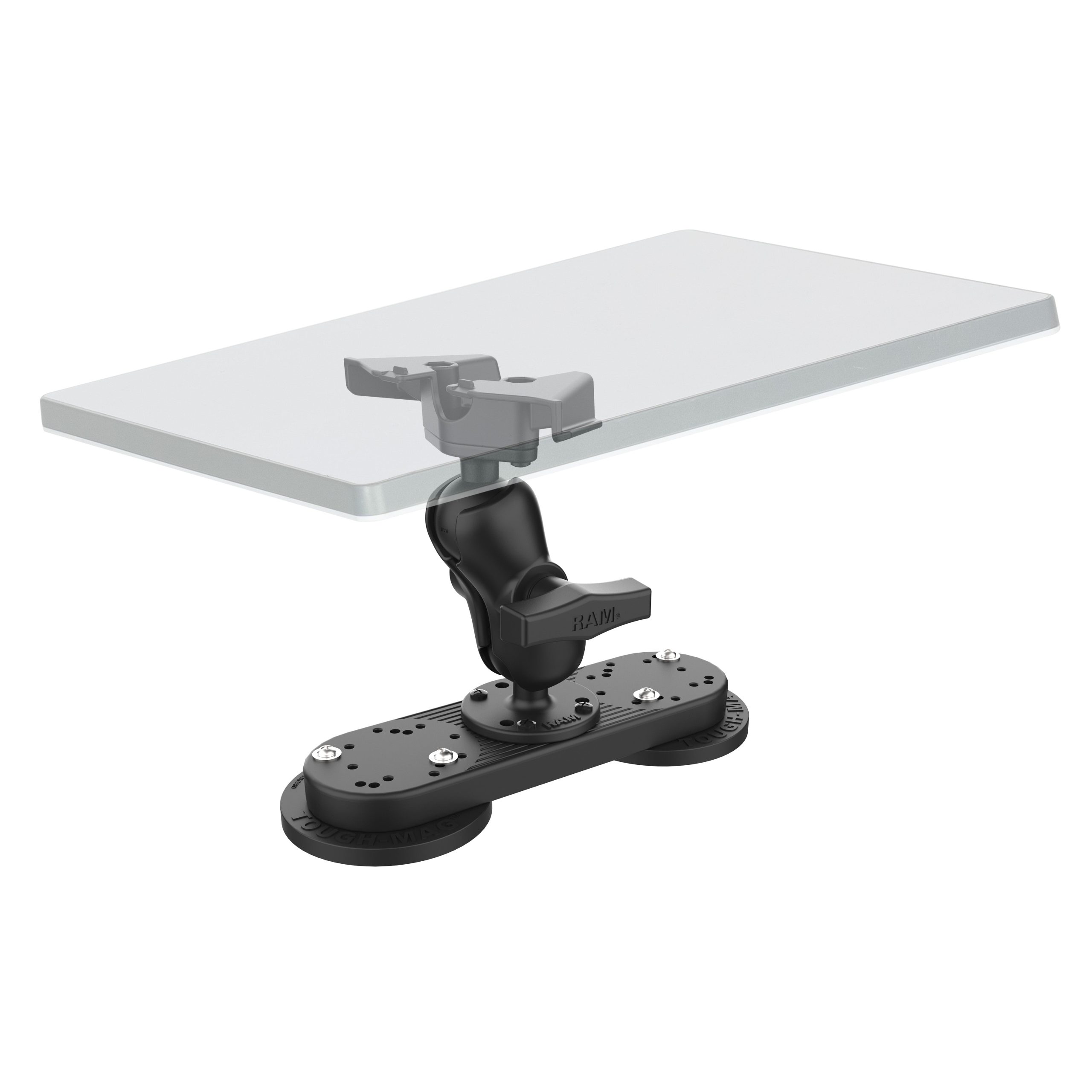 Starlink Mini的RAM® Tough-Mag™双磁性重型底座