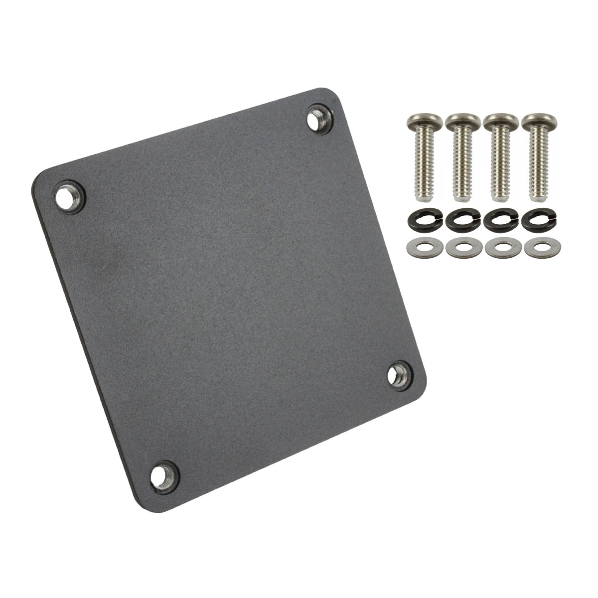 RAM® 3.6“x 3.6”背板，带硬件