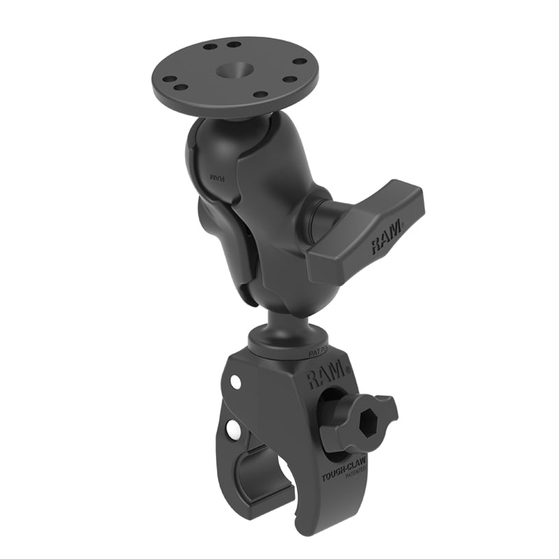 RAM® Tough-Claw™小型夹座，带圆板适配器-短型