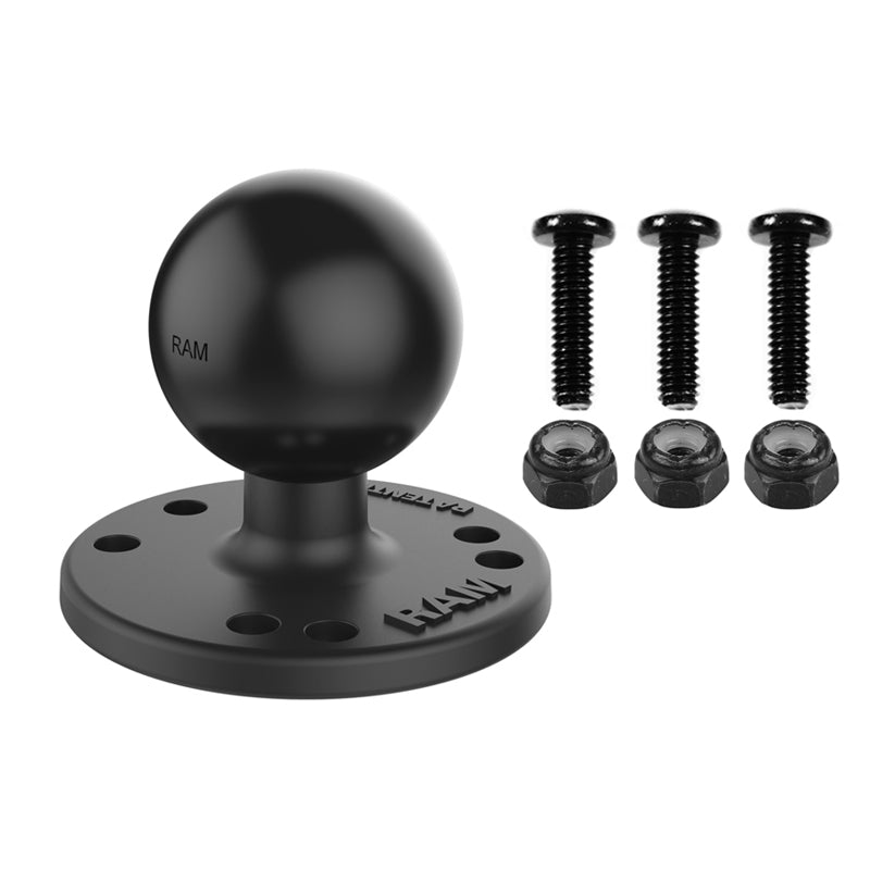 适用于Garmin Fishfinders的RAM®球适配器，配备#8-32硬件