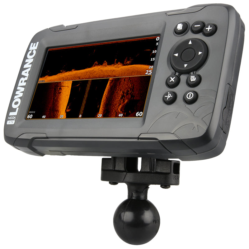 适用于Lowrance Eagle 4和5、Hook²和Reveal的RAM®球适配器- C尺寸
