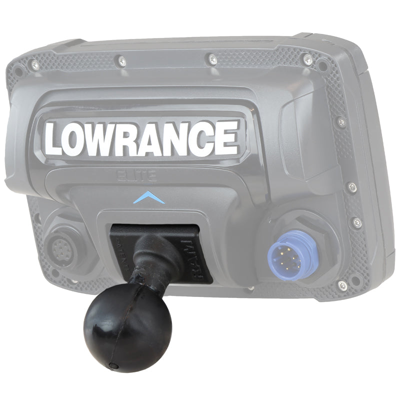 适用于Lowrance Elite 5和7 Ti +更多的RAM®快速释放球适配器