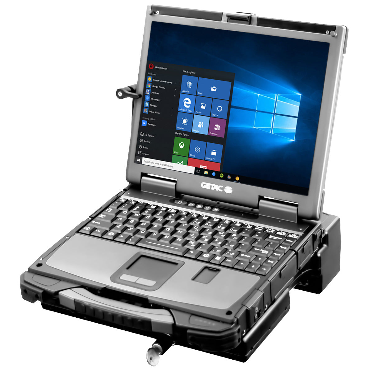RAM® Tough-Dock™，具有GETAC B300的端口复制功能