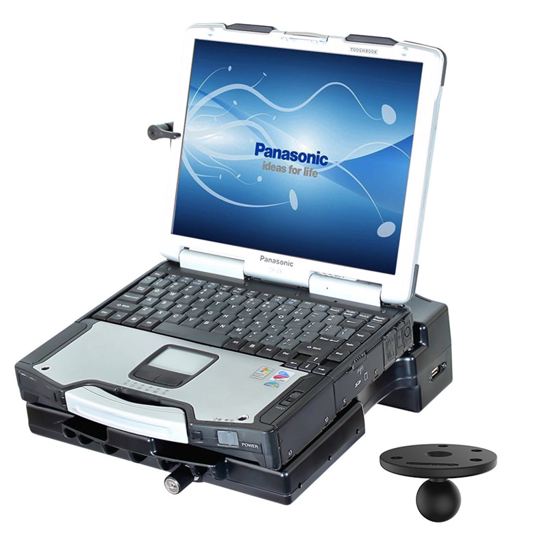 RAM® Tough-Dock™（带球），用于Panasonic Toughbook® CF-28 – CF-32