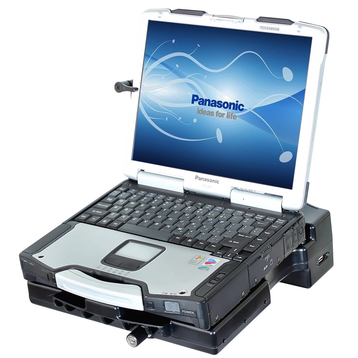 RAM® Tough-Dock™，带单射频，用于Panasonic Toughbook® CF-28 – CF-31