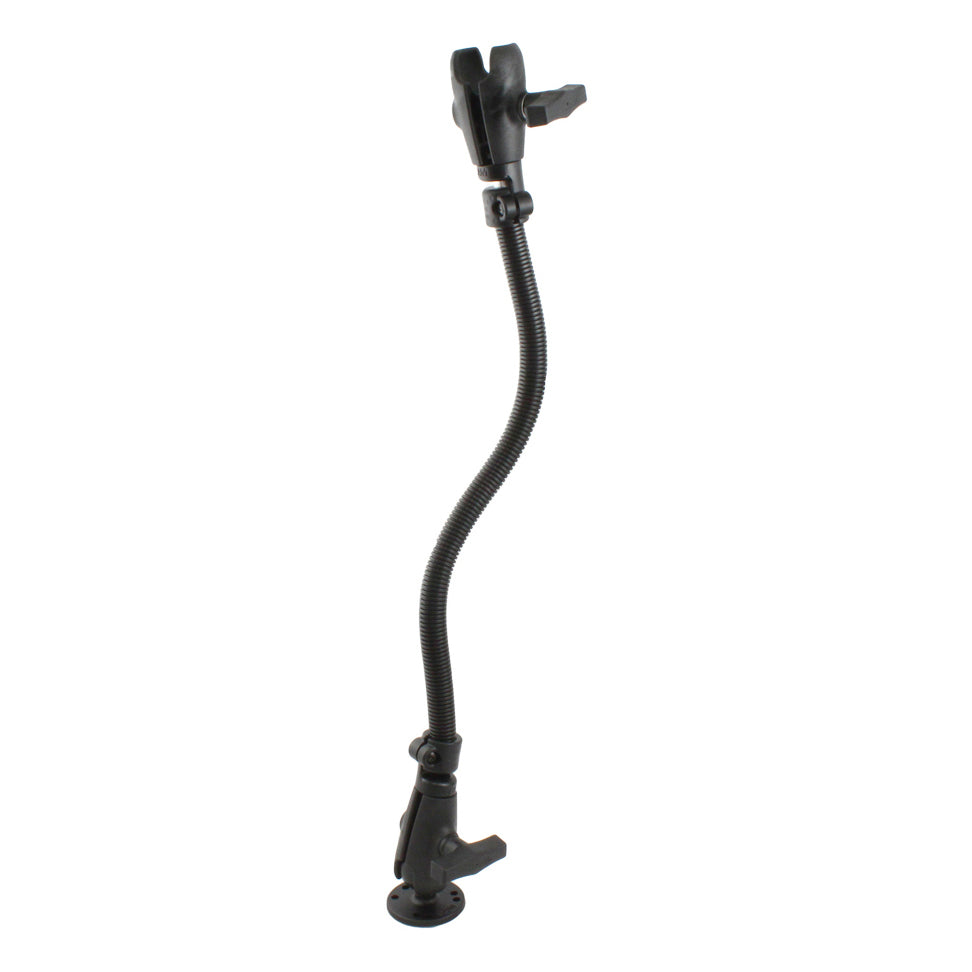 RAM® Flex-Arm™，配备18英寸铝杆、球座和承窝臂