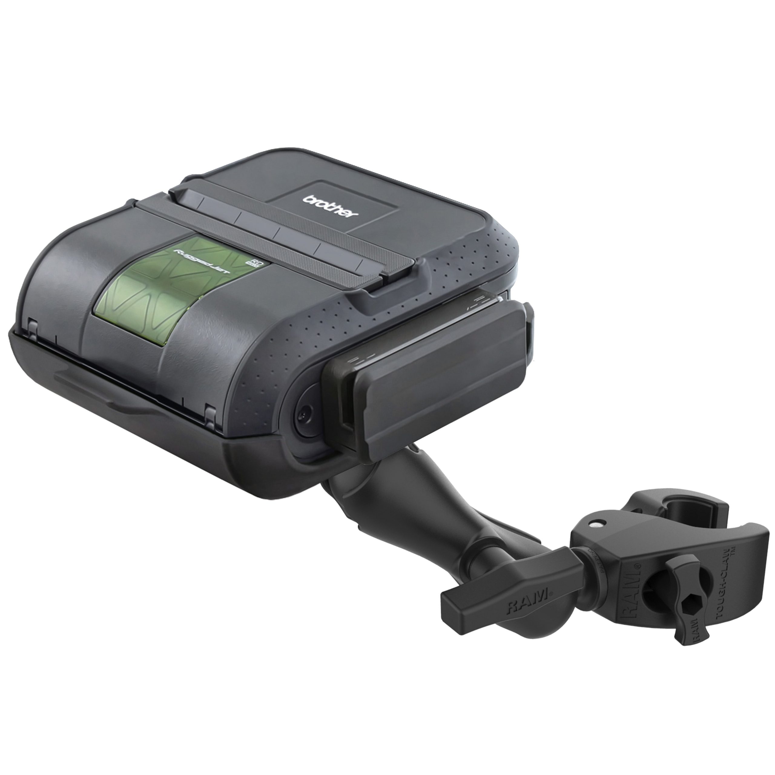 配备Tough-Claw™的Brother RuggedJet RJ-4030/RJ-4040的RAM®打印机套件