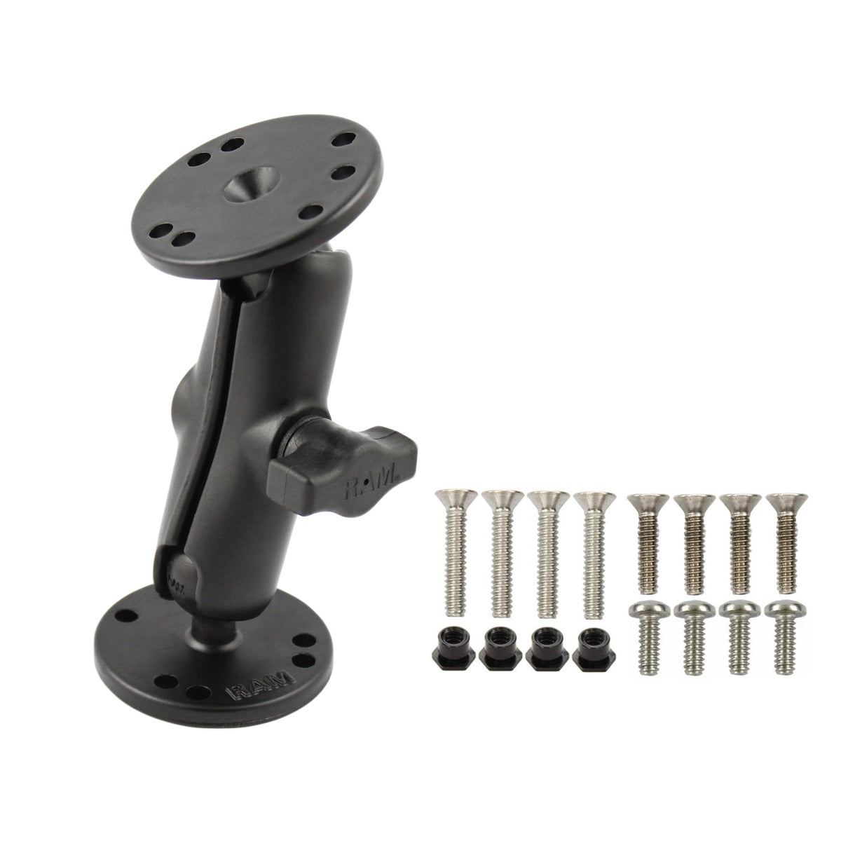 RAM® Double Ball Mount with Universal Hardware for Garmin GPSMAP +更多