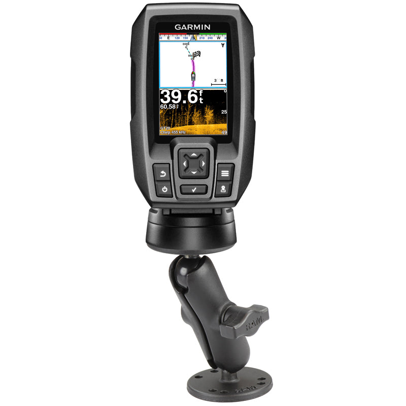 适用于Garmin Striker +更多的RAM®双球安装件
