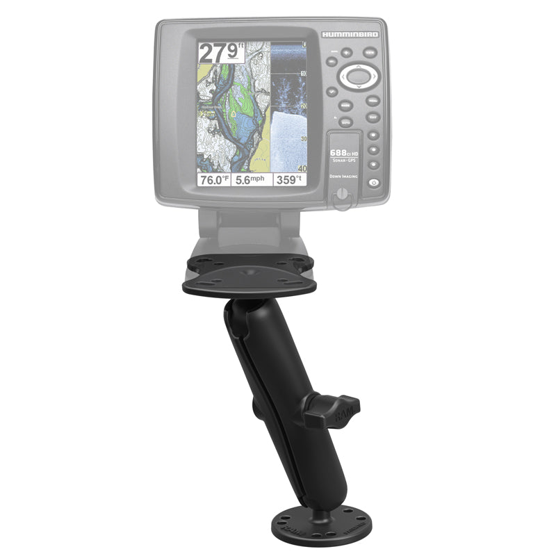 用于Humminbird设备的RAM® Fish Inbox底座- B尺寸长