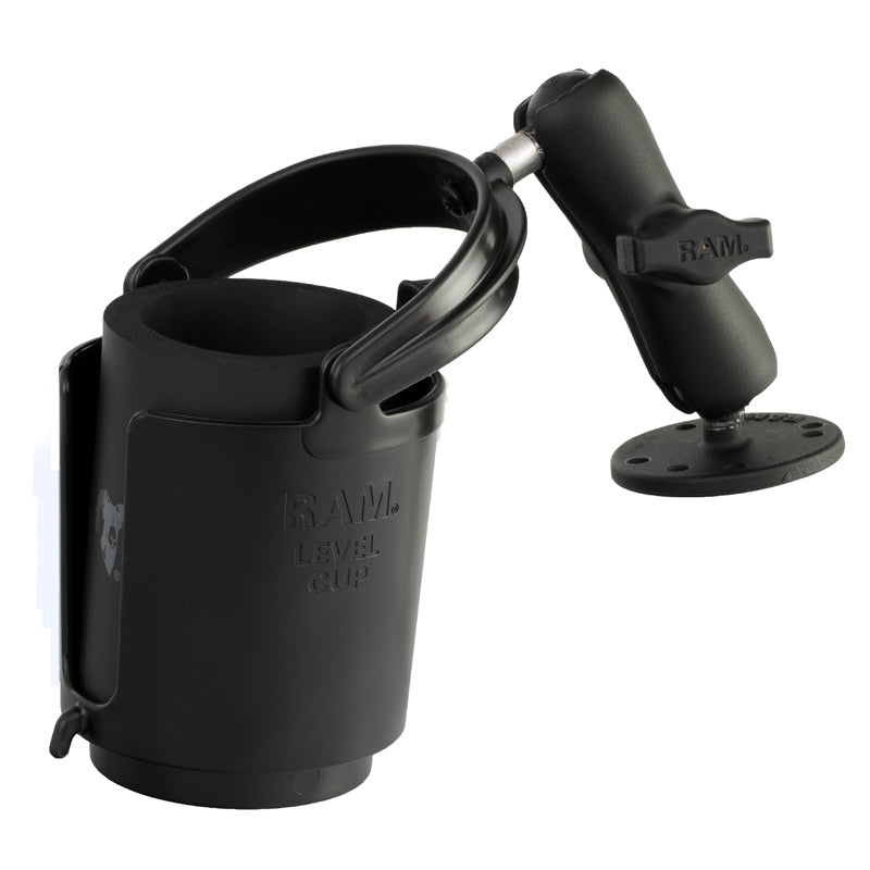 RAM® Level Cup™ 16盎司饮料架，带钻式底座