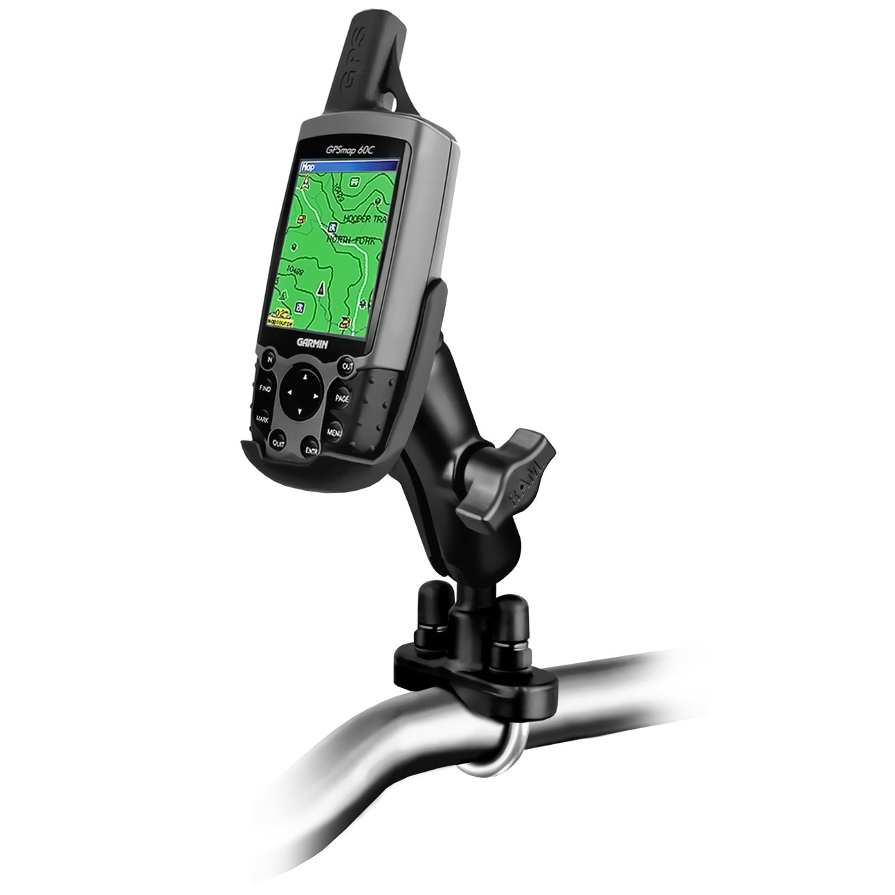适用于Garmin Astro 220、GPS 60、GPSMAP +更多的RAM®把手U型螺栓底座