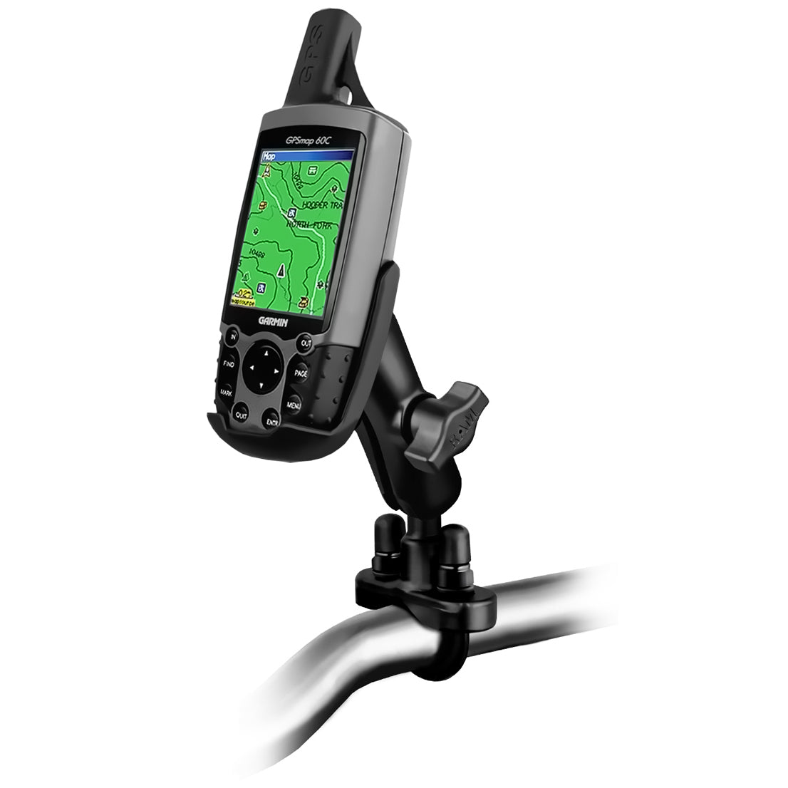Garmin GPSMAP 60系列的RAM®把手U型螺栓底座+更多