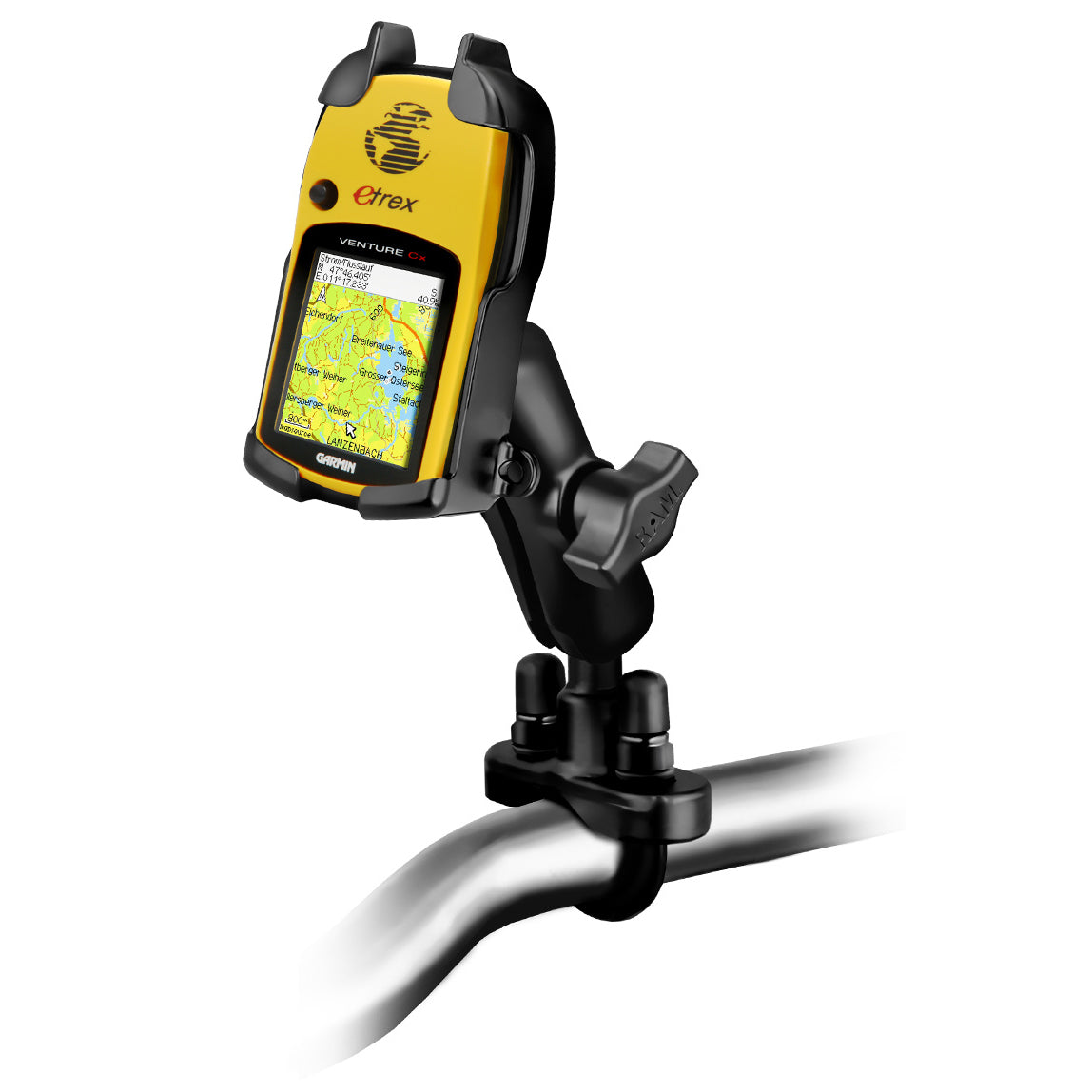 Garmin eTrex Legend Color +更多RAM® U-Bolt双球座