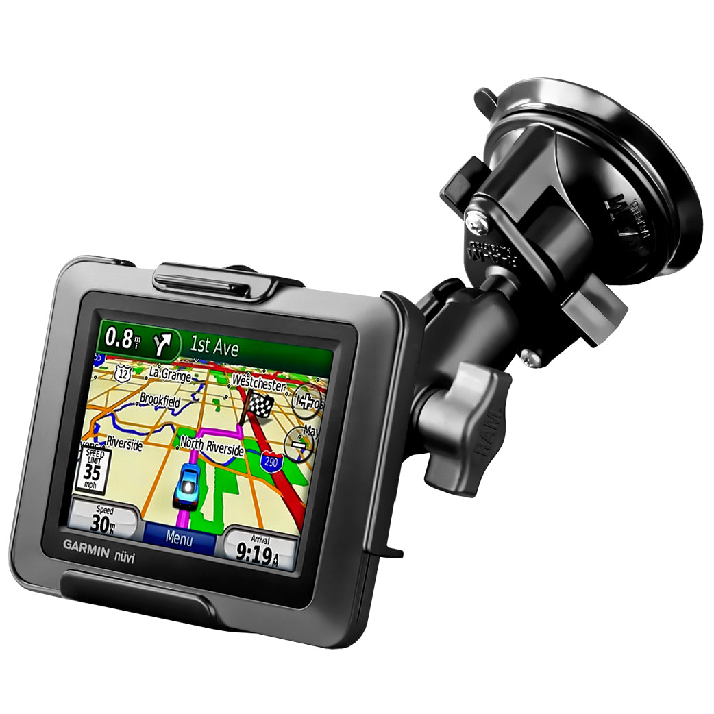 适用于Garmin nuvi 220、zumo 220 +的RAM® Twist-Lock™吸盘支架