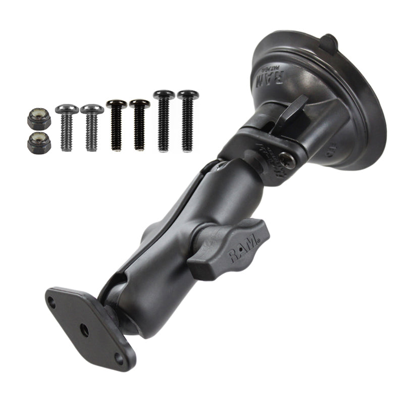 带有Uniden硬件的RAM® Twist-Lock™吸盘支架