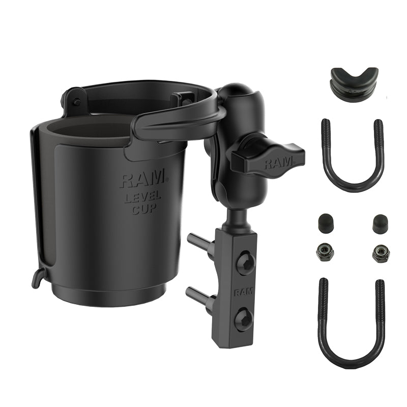 RAM® Level Cup™ 16 oz饮料架，带制动器/离合容器底座