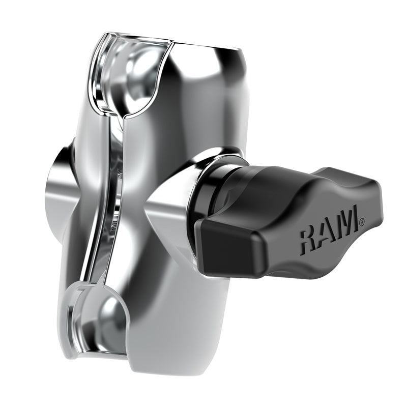 RAM® Chrome双插座臂- B尺寸短