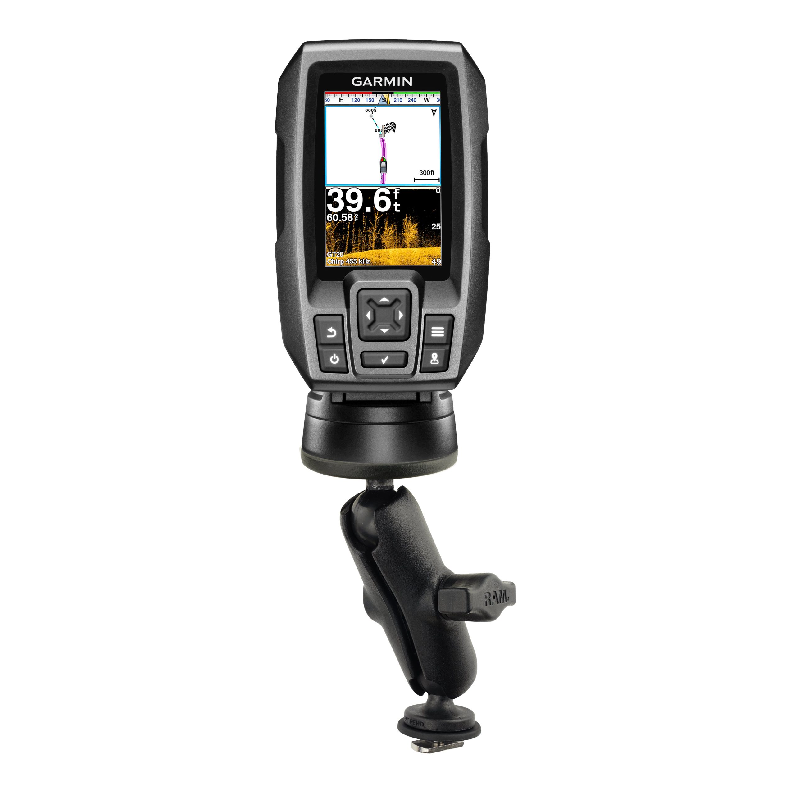 Garmin Striker的RAM® Track Ball™底座+更多