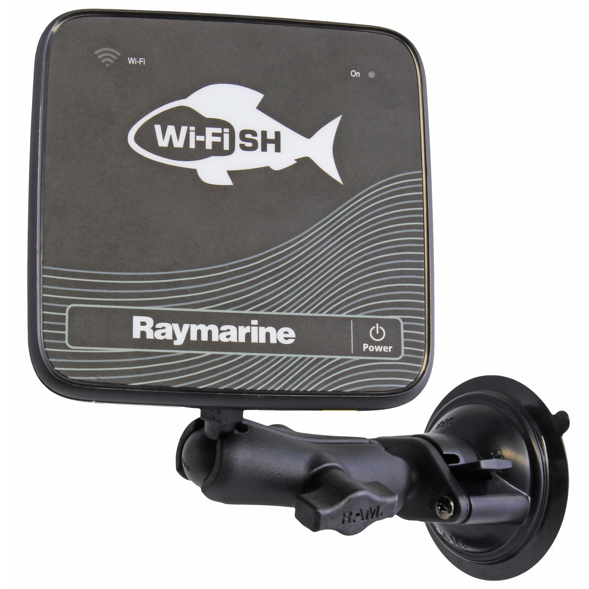 Raymarine Dragonfly的RAM® Twist-Lock™吸盘支架