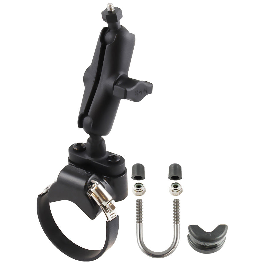 RAM® ATV/并排轨道安装，带Tough-Ball™ 1/4英寸-20摄像机适配器