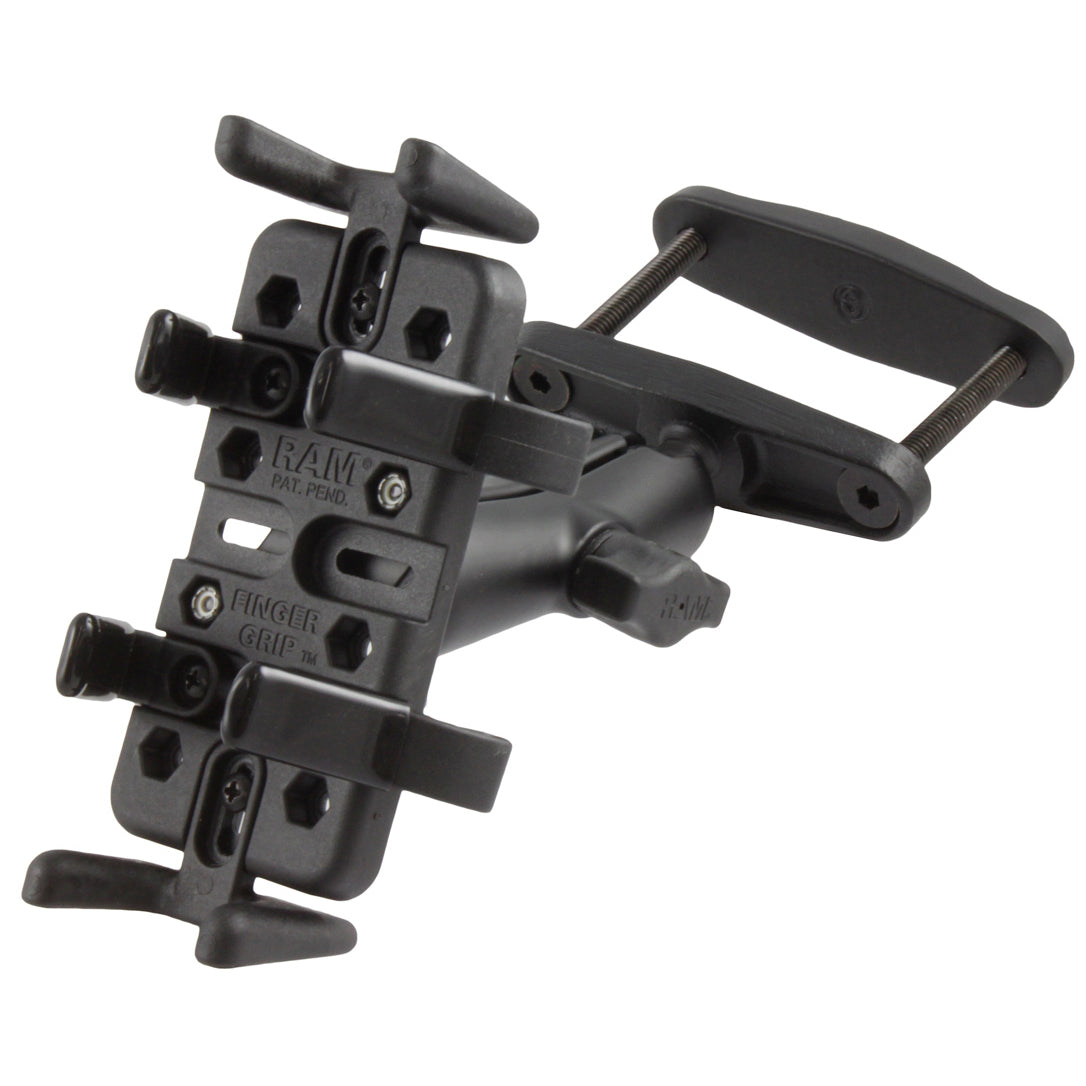 RAM® Finger-Grip™通用支架，带3英寸方形柱夹座