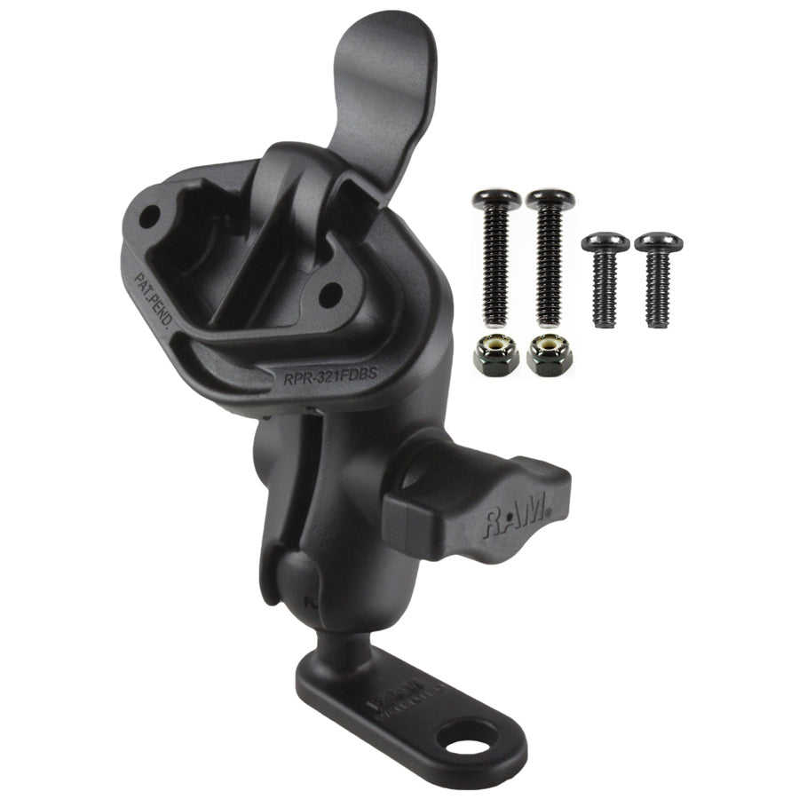 RAM® EZY-Mount™快速释放适配器，带11 mm螺栓头适配器底座