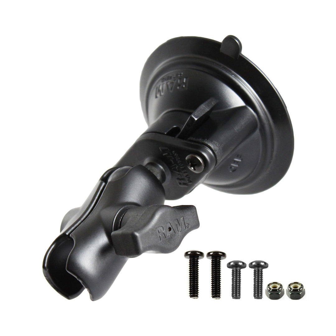 带有插座臂的RAM® Twist-Lock™吸盘底座