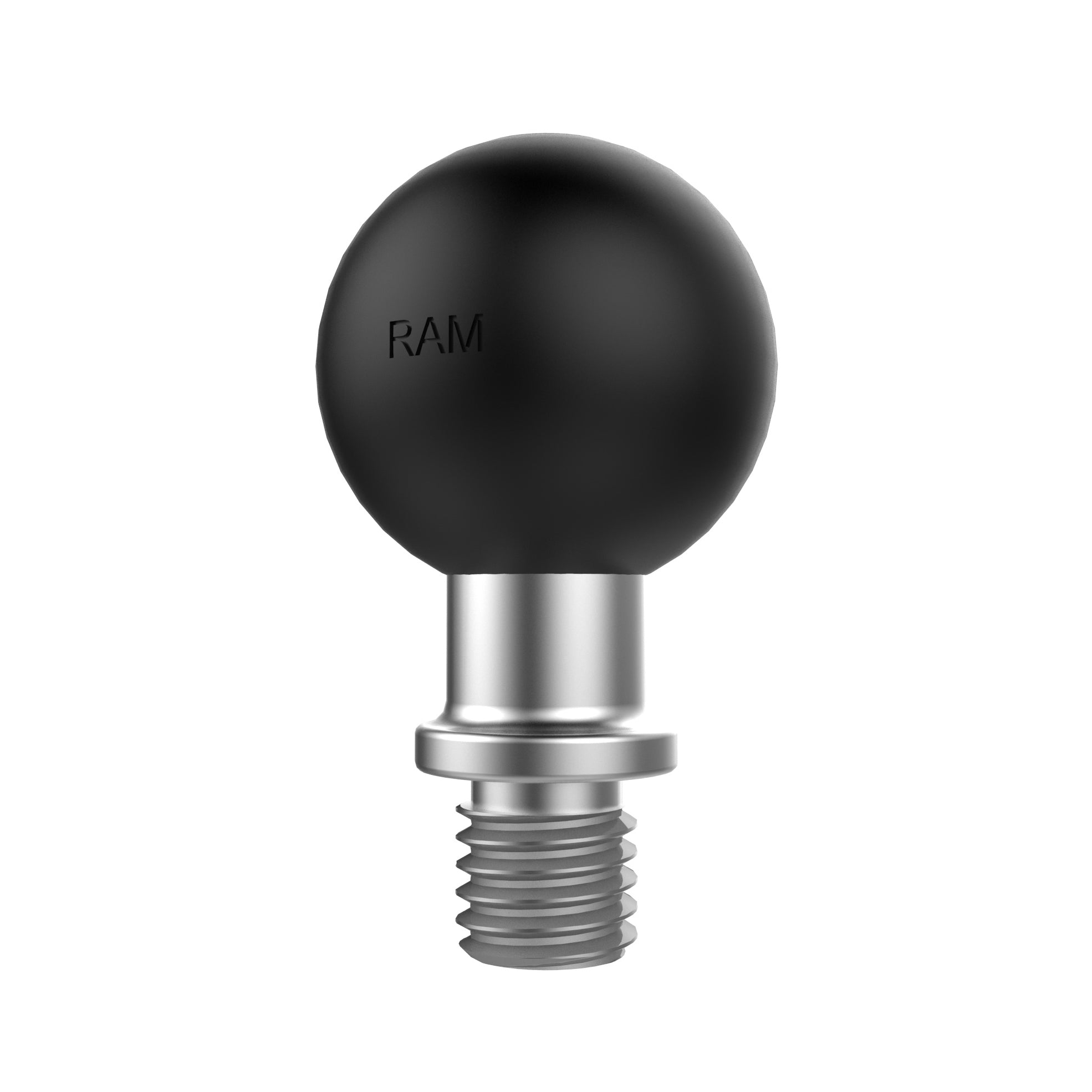 RAM®滚珠适配器，带M10-1.25螺纹柱- B尺寸