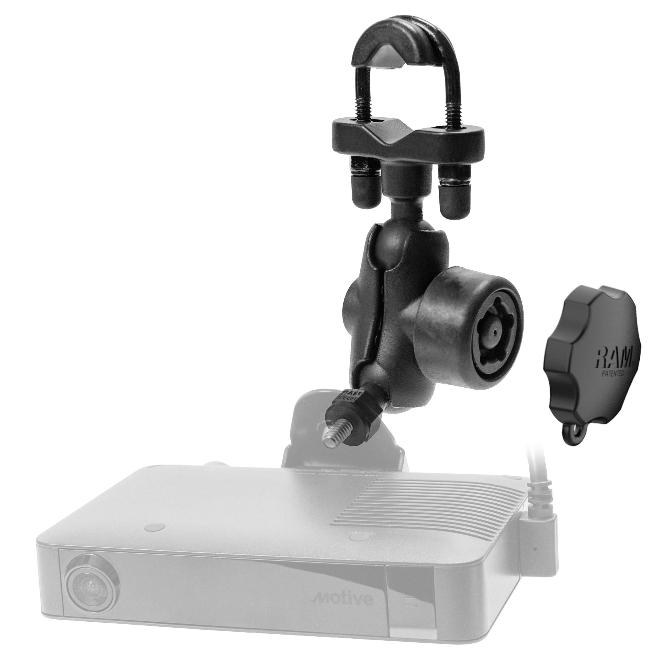 用于动机AI DashCam Plus的RAM®后视镜U型螺栓支架
