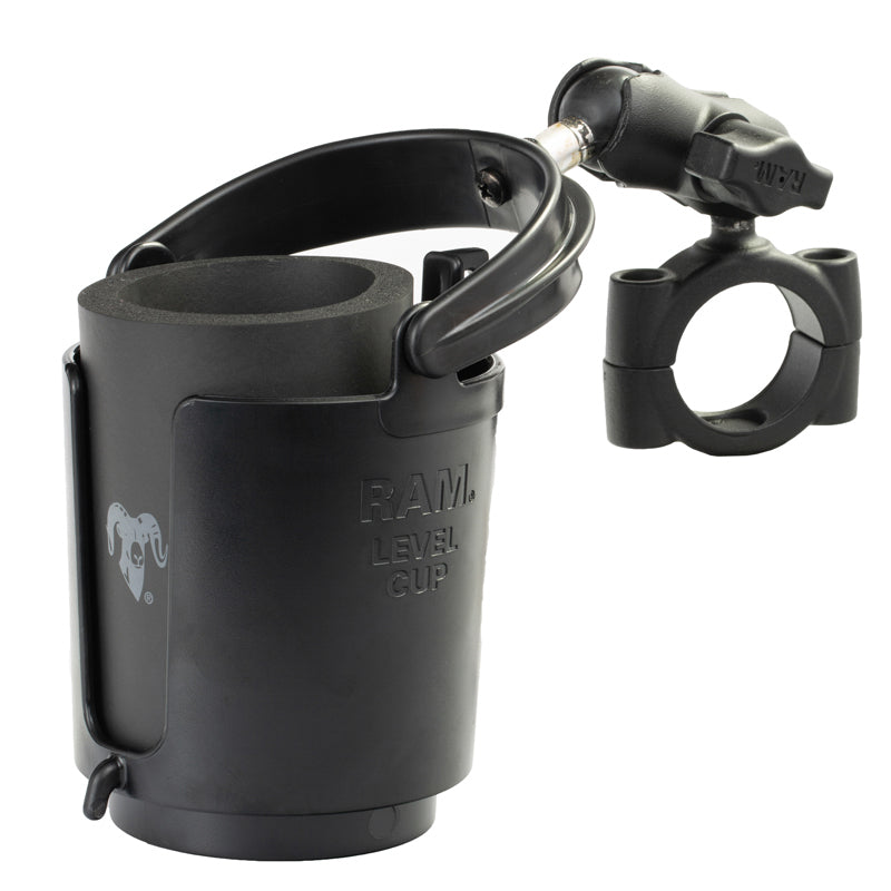 RAM® Level Cup™ 16盎司饮料架，带RAM® Torque™大号轨道底座