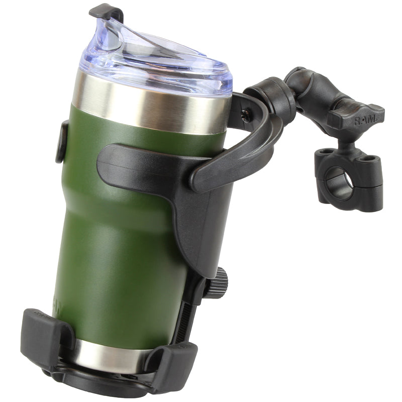 RAM® Level Cup™ XL 32 oz饮料架，带RAM® Torque™中号导轨底座