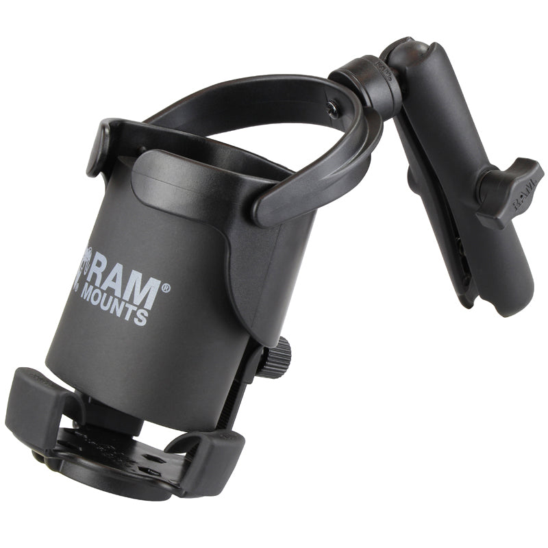 RAM® Level Cup™ XL 32 oz饮料架，带双插座臂