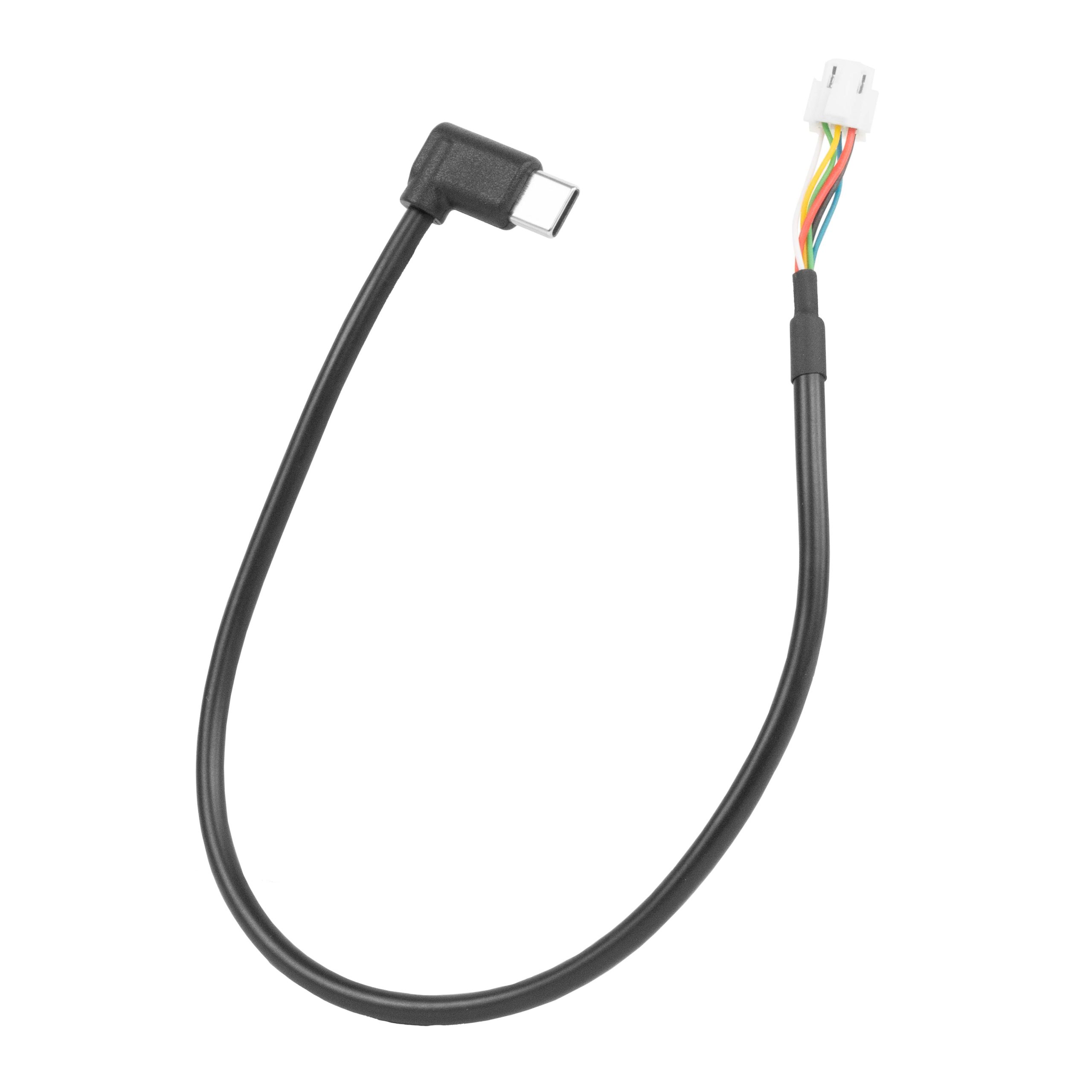 RAM® 90度USB-C公头至JST公头电缆- 0.3M长