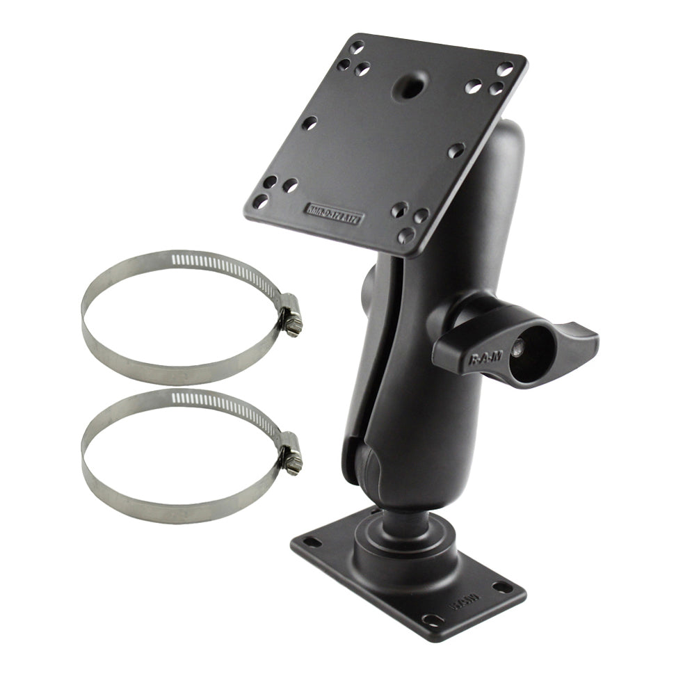 RAM®双球座，带100 x100 mm ESA板和50 x100 mm ESA板