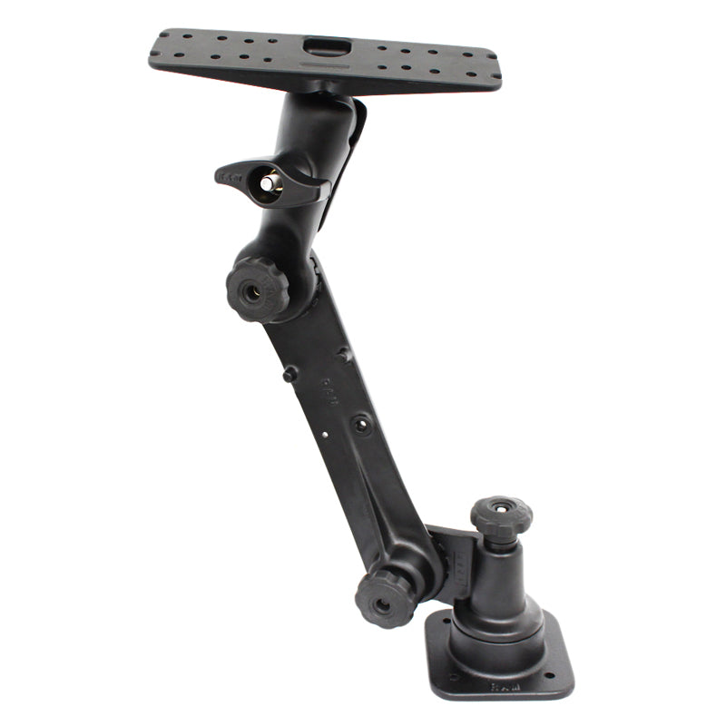 带有大型电子板的RAM® Ratchet™扩展水平安装