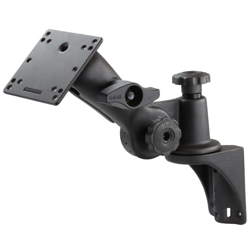 RAM® Ratchet®垂直安装，带100 x 100 mm ESA板