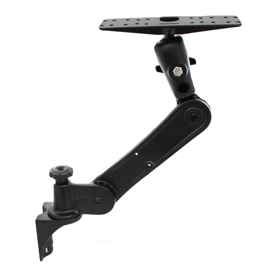带有大型电子板的RAM® Ratchet™扩展垂直安装